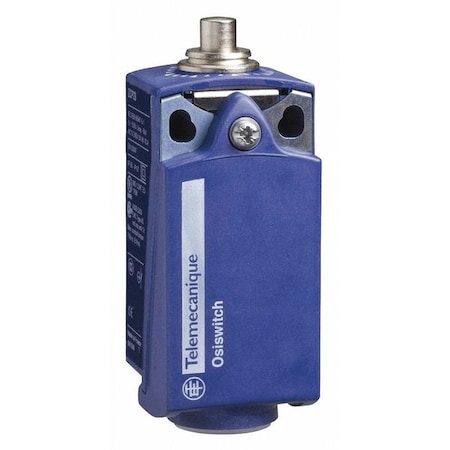 Limit Switch, Plunger, 1NC/1NO, 10A at 240V AC, Actuator Location: Top MPN:XCKP2110G11