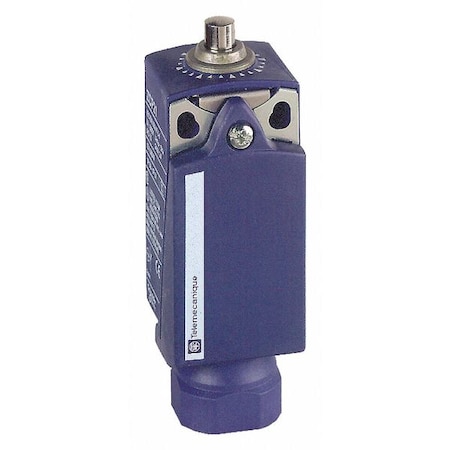 Limit Switch, Plunger, 1NC/1NO, 10A at 240V AC, Actuator Location: Top MPN:XCKP2110N12