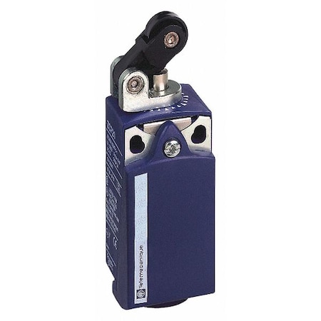 Limit Switch, Plunger, Roller Lever, 1NC/1NO, 3A at 240V AC, Actuator Location: Top MPN:XCKP2121P16