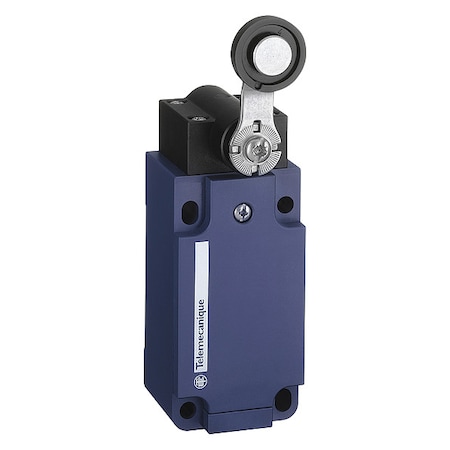 Limit Switch, Lever, Roller, 1NC/1NO, 3A at 240V AC, Actuator Location: Side MPN:XCKS131H7