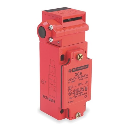 Safety Interlock Switch, Zamak, 2NO/1NC MPN:XCSB503