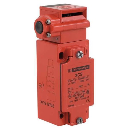 2NC/1NO Safety Interlock Switch Nema 4, 4X, 12 IP 67 MPN:XCSB703