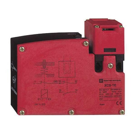 Safety Interlock Switch, Polyamide, 2NC MPN:XCSTE7311