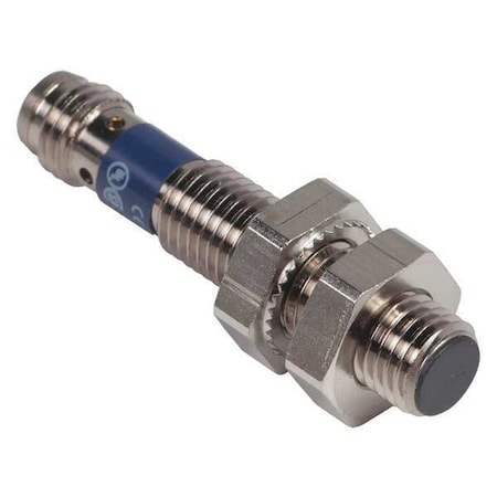 Cylindrical, Inductive Proximity Sensor, 8 mm Dia., Stainless Steel, M8, 3 Wires, Shielded MPN:XS108B3PBM8