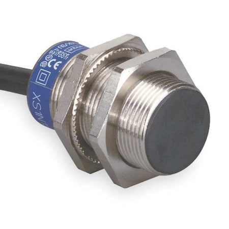 Cylindrical, Inductive Proximity Sensor, 18 mm Dia., Brass, 5 m, Bare Wire, 3 Wires, Shielded MPN:XS1N18NA349L1