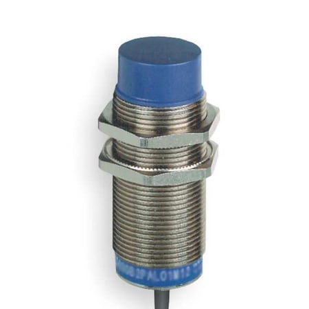 Cylindrical, Inductive Proximity Sensor, 12 mm Dia., Stainless Steel, 2 m, Bare Wire, 3 Wires, Unshielded MPN:XS212SAPAL2