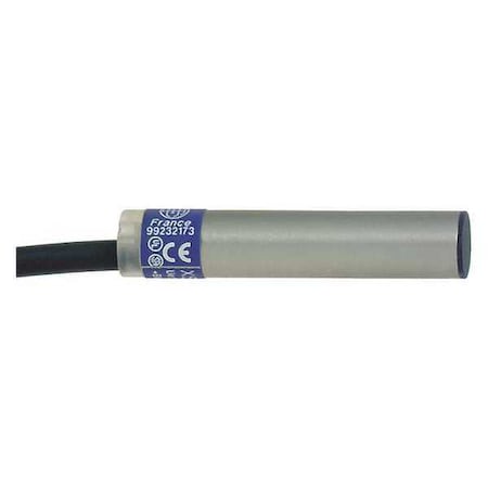 Cylindrical, Inductive Proximity Sensor, 7 mm Dia., Stainless Steel, 2 m, Bare Wire, 3 Wires, Shielded MPN:XS506B1PBL2