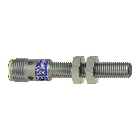 Cylindrical, Inductive Proximity Sensor, 8 mm Dia., Stainless Steel, M8, 3 Wires, Shielded MPN:XS508B1PBM8