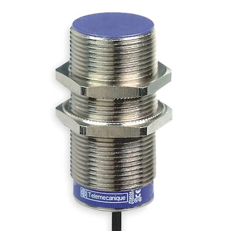 Cylindrical, Inductive Proximity Sensor, 30 mm Dia., Brass, 2 m, Bare Wire, 2 Wires, Shielded MPN:XS530B1DAL2