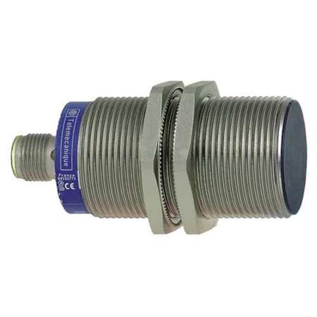Cylindrical, Inductive Proximity Sensor, 30 mm Dia., Brass, M12, 3 Wires, Shielded MPN:XS530B1PAM12