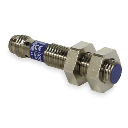 Cylindrical, Inductive Proximity Sensor, 8 mm Dia., Stainless Steel, M12, 3 Wires, Shielded MPN:XS608B1NAM12