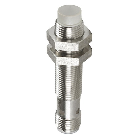 Cylindrical, Inductive Proximity Sensor, 17 mm Dia., Brass, M12, 3 Wires, Shielded MPN:XS612B4PAM12