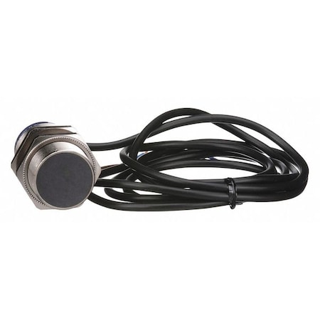 Cylindrical, Inductive Proximity Sensor, 30 mm Dia., Brass, 2 m, Bare Wire, 2 Wires, Shielded MPN:XS630B1MAL2