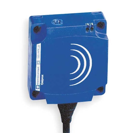 Inductive, Rectangular Proximity Sensor, PBT, 2 m, Bare Wire, 2 Wires, Shielded MPN:XS8C1A1MAL2