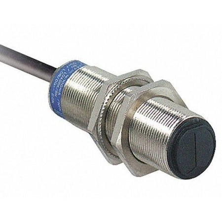 Through-Beam Photoelectric Sensor Set, Bare Wire, Straight, Cylindrical, Dark On, SPST MPN:XU2M18MA230