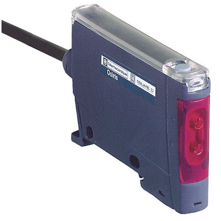 Diffuse Photoelectric Sensor, Bare Wire, Straight, Rectangular, Selectable Light On/Dark On, PNP MPN:XUDA1PSML2
