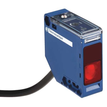 Through-Beam Photoelectric Sensor Transmitter, Bare Wire, Right Angle, Rectangular, Selectable Light On/Dark On, Relay NO/NC MPN:XUK2ARCNL2T