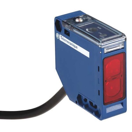 Diffuse Photoelectric Sensor, Bare Wire, Right Angle, Rectangular, Selectable Light On/Dark On, Relay NO/NC MPN:XUK8ARCTL2