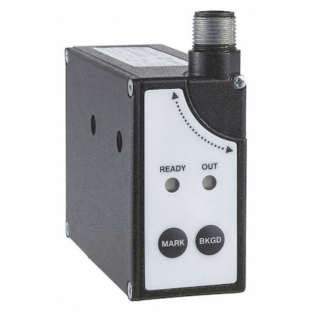 Diffuse Photoelectric Sensor, M12, Rectangular, Selectable Light On/Dark On, NPN and PNP MPN:XURK1KSMM12