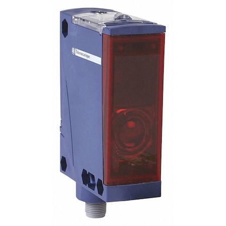 Multimode Photoelectric Sensor, M12, Right Angle, Rectangular, Selectable Light On/Dark On, NPN and PNP MPN:XUX0AKSAM12