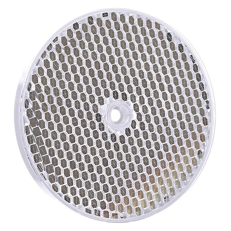 Round Sensor Reflector, 80mm Dia, White MPN:XUZC80