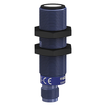 Cylindrical Ultrasonic Sensor, PBT, M12 MPN:XXS18P1PM12