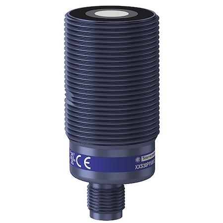 Cylindrical Ultrasonic Sensor, PBT, M12 MPN:XXS30P1VM12
