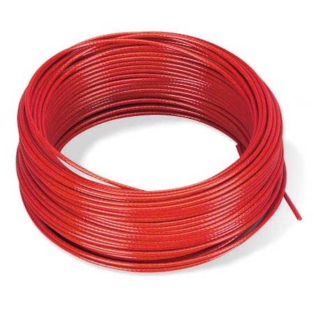Cable, 83 ft Len, Plastic Coated Steel MPN:XY2CZ302