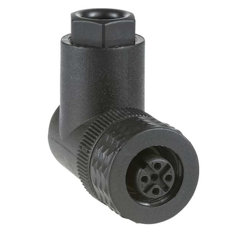 Internal Thread Connector, 90 Angle, M12 MPN:XZCC12FCP40B
