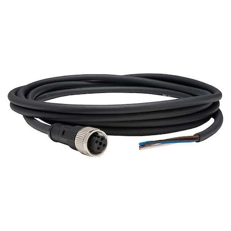 Cordset, 16.4 ft., Black, 250VAC/300VDC MPN:XZCP1141L5