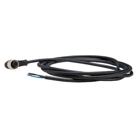 Cordset, 6.56 ft., Black, 250VAC/300VDC MPN:XZCP1241L2