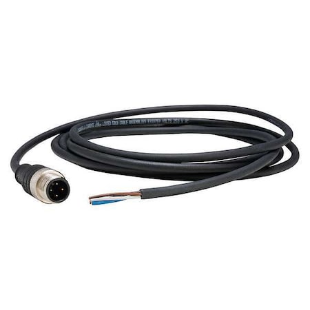 Cordset, 6.56 ft., Black, 250VAC/300VDC MPN:XZCP1541L2