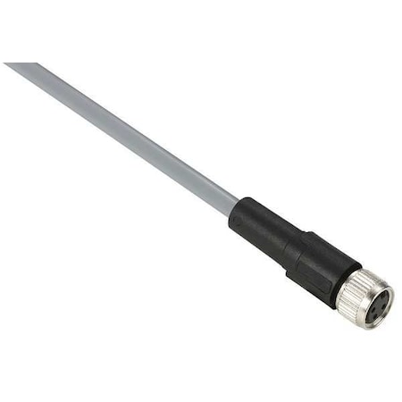 Cordset, 16.4 ft., Gray, 250VAC/300VDC MPN:XZCPV0941L5