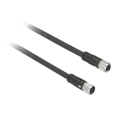 Cordset, 6.56 ft., Gray, 250VAC/300VDC MPN:XZCPV1141L2
