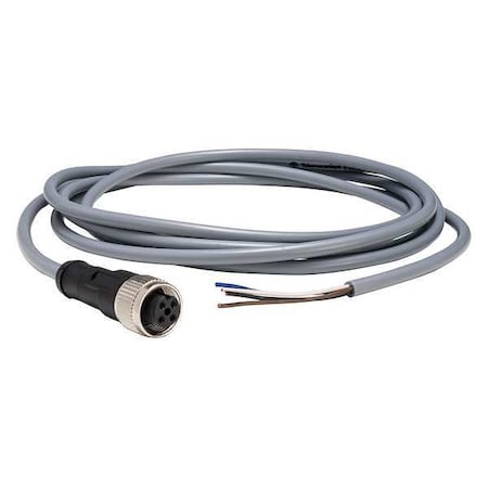 Cordset, 16.4 ft., Gray, 250VAC/300VDC MPN:XZCPV1141L5