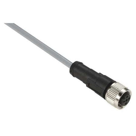 Cordset, 16.4 ft., Gray, 250VAC/300VDC MPN:XZCPV1164L5
