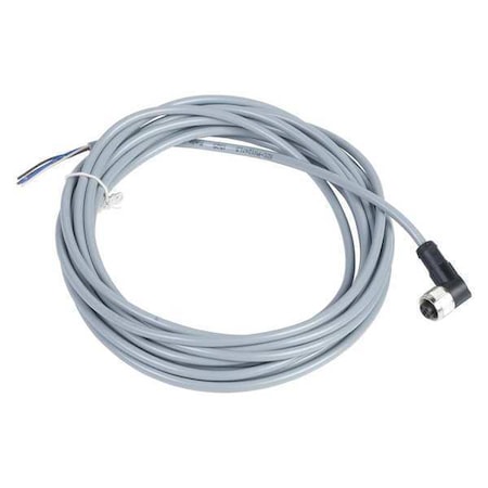 Cordset, 16.4 ft., Gray, 250VAC/300VDC MPN:XZCPV1241L5