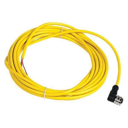 Cordset, 16.4 ft., Yellow, 250VAC/300VDC MPN:XZCPV1965L5