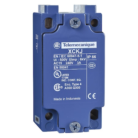 LimitSwitchBody, NonPlug-In, Metal, 1NO/1NC MPN:ZCKJ1H29