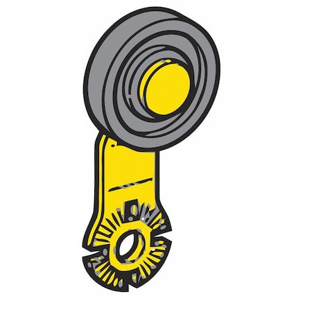LmtSwtchLvrArm, RotryLvrRoller, 1.77inArmL MPN:ZCKY15