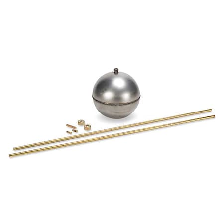 Float and Rod Assembly, Round, SS, 7 In MPN:9049A6