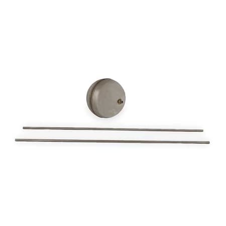 Center Hole Float/Rod Assembly, Round, 7In MPN:9049A6S