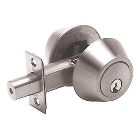 Double Cylinder Grade 3 Deadbolt, SCC, KA4, Satin Nickel MPN:DB3062-SC-15