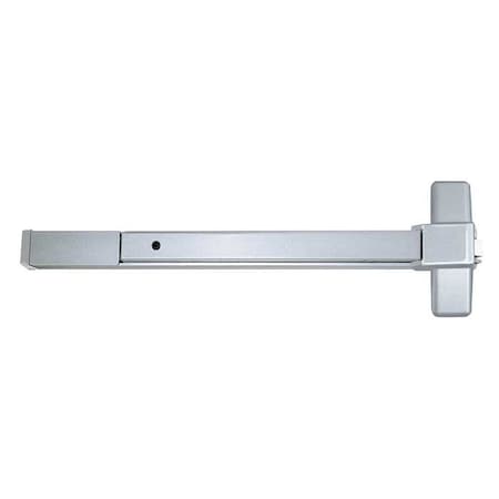 Rim Exit Device, 36 Inch, Exit Only, Aluminum MPN:ED836-AL