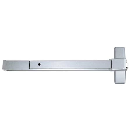 Rim Exit Device, 48 Inch, Exit Only, Aluminum MPN:ED848-AL