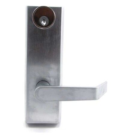 Pro Line Exit Device Trim, Lever, Escutcheon, Storeroom, Satin Chrome MPN:EDELT80-26D