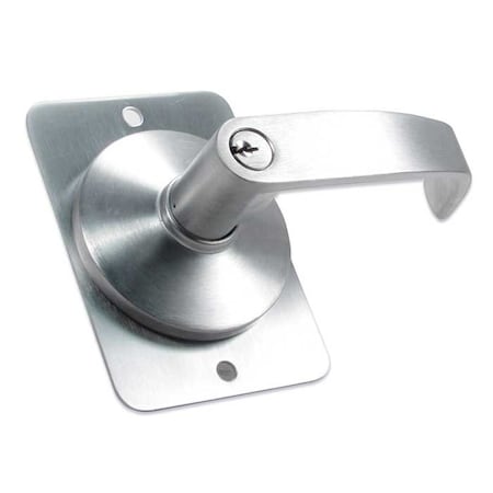Pro Line Exit Device Trim, Lever, Entry, Aluminum MPN:EDRLT53-26D
