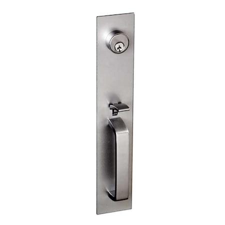 Pro Line Exit Device Trim, Thumbpiece, Entry, Aluminum MPN:EDTHP53-26D