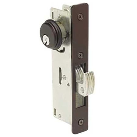 Pro Line 1-1/8 Storefront Hookbolt Mortise Lock Non-Handed Aluminum & Duranodic MPN:GMLHB118-AL-DU