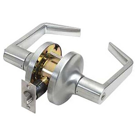 Grade 1 Cylindrical Lock, Classroom, Lever, Satin Chrome, 2-3/4 Inch Backset, SFIC Less Core-Small MPN:L1070-IC-26D